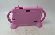 Load image into Gallery viewer, Mengdash Touchscreen Android Kids Tablet Model M-Q57 w/ Pink Case Untested
