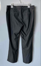 Load image into Gallery viewer, Express Womens Gray Flat Front Pockets Straight Leg Dress Pants Size 12S