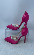 Load image into Gallery viewer, Elegant Park Womens Fuchsia Pink Pointed Toe Ankle Strap D'Orsay Heels Size 6