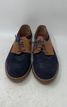 Load image into Gallery viewer, Johnston & Murphy Mens Black Brown Suede Round Toe Oxford Dress Shoes Size 9M