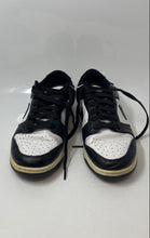 Load image into Gallery viewer, Nike Mens Dunk Low White Black Leather Lace-Up Low Top Sneaker Shoes Size 10