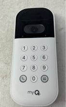 Load image into Gallery viewer, My Q White Portable Smart Garage Video Keypad Remote In Box Not Tested