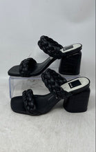 Load image into Gallery viewer, Dolce Vita Womens Paily Black Leather Double Braided Strap Slide Sandals Size 6