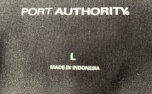 Load image into Gallery viewer, Port Authority Mens Black Long Sleeve Mock Neck Pullover Sweatshirt Size Large