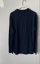 Load image into Gallery viewer, J.Crew Mens Dark Blue Cotton Collared Button Front Classic Polo Shirt Size Large
