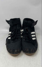 Load image into Gallery viewer, Adidas Mens HVC White Black Mid Top Lace-Up Wrestling Shoes Size 9.5