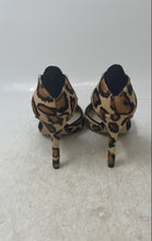 Load image into Gallery viewer, Sam Edelman Womens Delilah Brown Animal Print Slip-On D'Orsay Heels Size 6