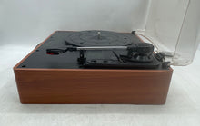 Load image into Gallery viewer, 1byone Black Headphone Jack 3-Speed Stereo Belt Drive Turntable Not Tested