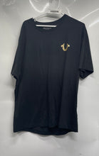 Load image into Gallery viewer, True Religion Mens Black Cotton Graphic Print Relaxed Fit T-Shirt Size 2XL