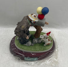Load image into Gallery viewer, Flambro Multicolor Emmett Kelly Jr 70th Birthday Mail Decorative Clown Figurine