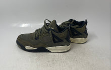 Load image into Gallery viewer, Nike Boys Air Jordan 4 Retro SE FB9929-200 Green Lace-Up Sneaker Shoes Size 1Y