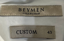Load image into Gallery viewer, Beymen Collection Mens White Cotton Custom Long Sleeve Dress Shirt Size 43