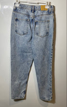Load image into Gallery viewer, Zara Womens Blue Denim Medium Wash Stretch Pockets Straight Leg Jeans Size 2