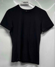 Load image into Gallery viewer, Hugo Boss Womens Black Crew Neck Short Sleeve Pullover T-Shirt Size Large