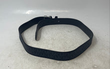Load image into Gallery viewer, Michael Kors Mens Black Silver Buckle Signature Reversible Adjustable Dress Belt