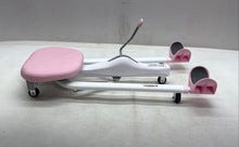 Load image into Gallery viewer, Sean Lee White Pink Adjustable Folding Legs And Ligament Stretching Machine