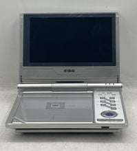 Load image into Gallery viewer, BBK DL379 Silver Built-in Speakers AV Portable DVD Player In Case Untested