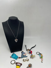 Load image into Gallery viewer, Disney World: Pin, Watch, Necklace, Earring Set Girls Multicolored Items (10Pcs)