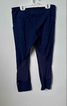 Load image into Gallery viewer, Lululemon Womens Blue Stretch Pull-On Activewear Cropped Leggings Size 8