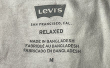 Load image into Gallery viewer, Levi's Mens White Cotton Long Sleeve Crew Neck Relaxed Fit Pullover T-Shirt Sz M