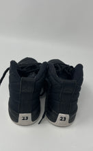 Load image into Gallery viewer, Nike Kids Air Jordan 12 Retro 151186-004 Black Sneakers Shoes Size 11C