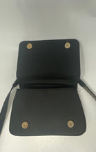 Load image into Gallery viewer, Versace Parfums Womens Black Inner Pocket Magnetic Medium Crossbody Bag