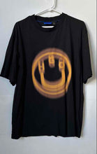 Load image into Gallery viewer, Hugo Mens Black Graphic Print Short Sleeve Crew Neck Pullover T-Shirt Size L