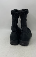 Load image into Gallery viewer, Kamik Womens Black Waterproof Faux Fur Trim Side Zip Snow Boots Size 10