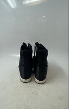 Load image into Gallery viewer, Bebe Sport Womens Black Lace-Up High Top Wedge Heel Sneakers Shoes Size 9