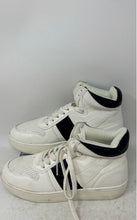 Load image into Gallery viewer, American Eagle Outfitters Mens White Black Leather Lace-Up Sneaker Shoes Size 6