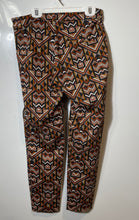 Load image into Gallery viewer, H&M Womens Multicolor Geometric Flat Front Straight Leg Ankle Pants Size 6