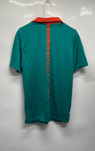 Load image into Gallery viewer, Nike Mens Aqua Orange Miami Dolphins Onfield Apparel NFL Football Polo Shirt S