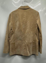 Load image into Gallery viewer, Neiman Marcus Womens Beige Long Sleeve Single-Breasted One Button Blazer Size M