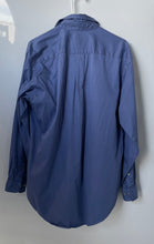 Load image into Gallery viewer, Brooks Brothers Mens Blue Long Sleeve Regular Fit Button-Up Shirt Size M