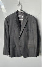 Load image into Gallery viewer, Lauren Ralph Lauren Mens Gray Printed Long Sleeve Two-Button Blazer Size 46S
