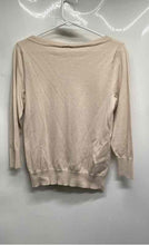 Load image into Gallery viewer, Ann Taylor Womens Beige 3/4 Sleeve Knitted Pullover Sweater Size Small