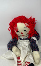 Load image into Gallery viewer, Aurora Raggedy Ann & Andy Bright Red Yarn Hair Collectible Rag & Cloth Doll