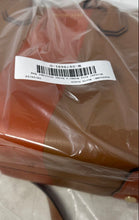 Load image into Gallery viewer, Michael Kors Womens Mercer Brown Center Stripe Leather Convertible Tote Bag
