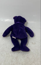 Load image into Gallery viewer, Ty Purple Beanie Baby Princess Diana Bear Black Button Eyes Plush Toys With Tags