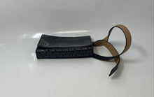 Load image into Gallery viewer, Michael Kors Womens Black Gray Signature Print Adjustable Strap Belt Bag Sz L/XL