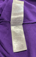 Load image into Gallery viewer, Lacoste Mens Purple Cotton Spread Collar Short Sleeve Polo Shirt Size Small