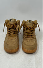 Load image into Gallery viewer, Nike Boys Air Force 1 Mid 07 Brown Round Toe Lace-Up Sneakers Shoes Size 3Y