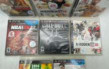 Load image into Gallery viewer, Lot Of 10 Pcs Assorted Sony PlayStation 3 Music & Dance Educational Video Games
