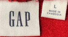Load image into Gallery viewer, Gap Mens Red Flat Front Pockets Elastic Waist Drawstring Bermuda Shorts Size L