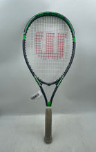 Load image into Gallery viewer, Wilson Tour Slam Gray Green Recreational Stop Shock Pads Tennis Racket
