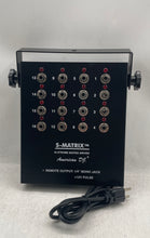 Load image into Gallery viewer, American DJ S-Matrix Black 1/4" Mono Jack 16-Strobe Matrix Driver & Accessories