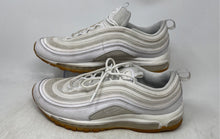 Load image into Gallery viewer, Nike Mens Air Max 97 DJ2740-100 White Low Top Lace-Up Sneakers Shoes Size 11.5