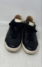 Load image into Gallery viewer, All Saint Womens Black Patent Leather Low Top Lace-Up Sneaker Shoes Size 38