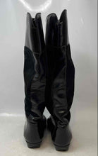 Load image into Gallery viewer, Charles David Womens Black Leather Almond Toe Knee-High Riding Boots Size 8.5 AA