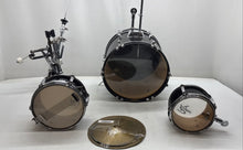 Load image into Gallery viewer, Rogue Multicolor Percussion Musical Instrument Complete Acoustic Bass Drum Set